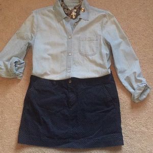 Old Navy twill mini skirt